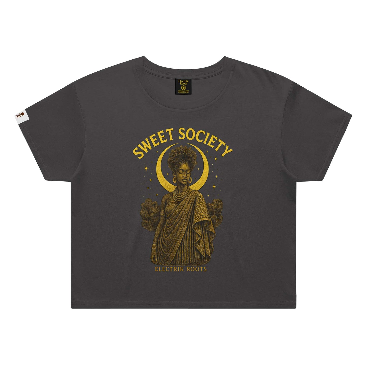 Sweet Society Faded Crop Tee