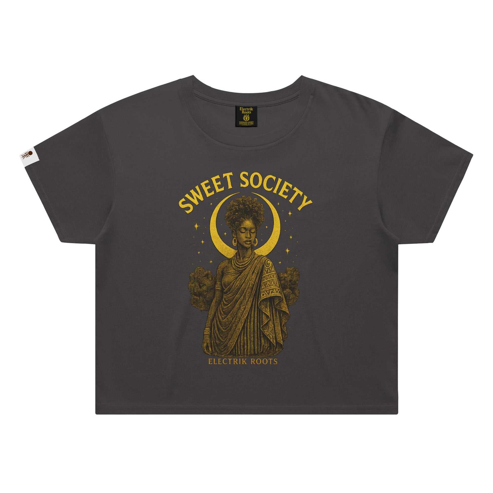 Sweet Society Faded Crop Tee