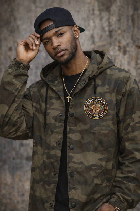 Forged In Power Water-Resistant Windbreaker-