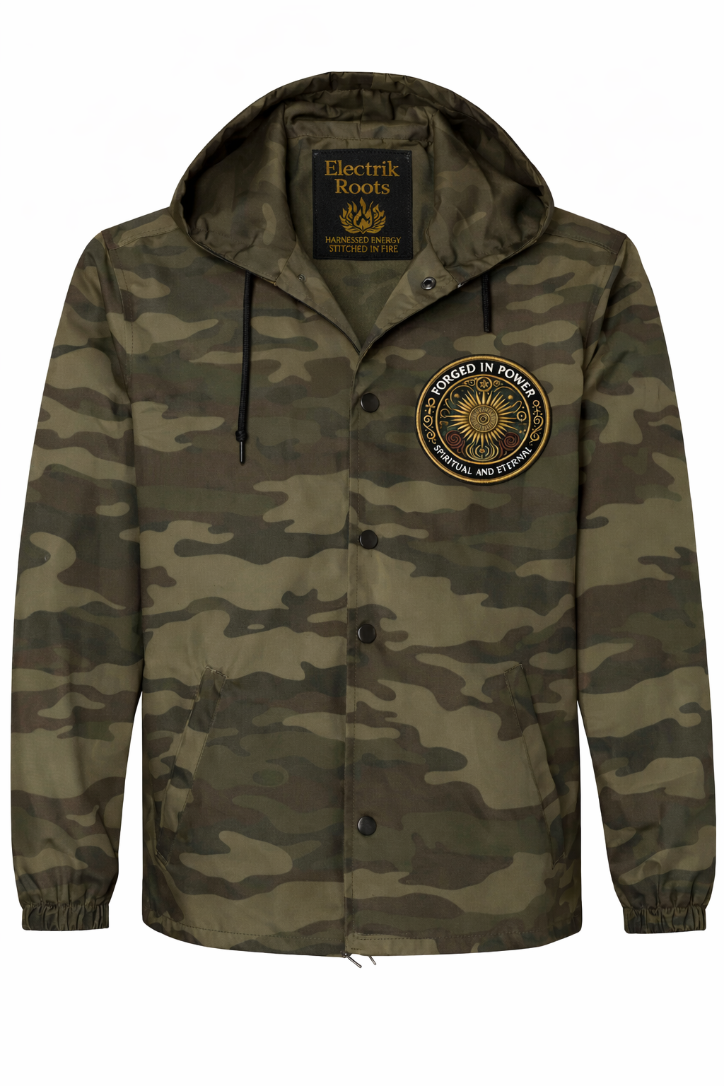 Forged In Power Water-Resistant Windbreaker-